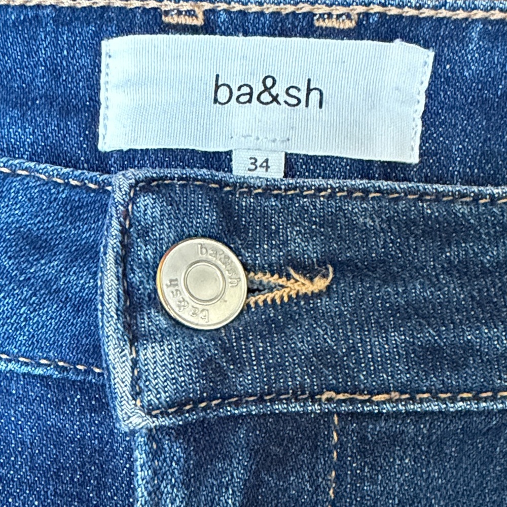๐BA&SH high-rise flare denim jeans - Picture 2 of 13